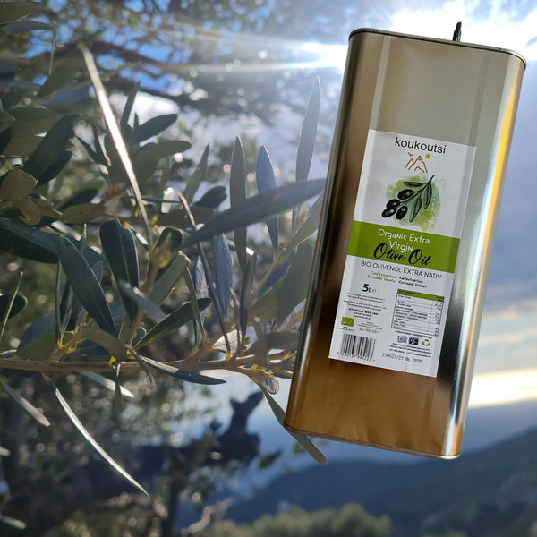 Olivenöl extra nativ 5l - Koukoutsi