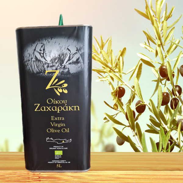 Olivenöl Extra Native 5l - Familie Zacharakis